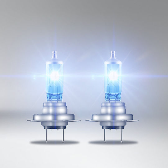Osram Lamps Car Cool Blue Intense H7 Halogen 5000K Cold White 12V 55W 2pcs