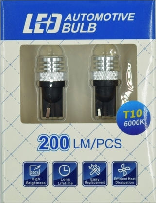 Професионални LED Canbus T10 4smd 6000k 12V Комплект Крушки