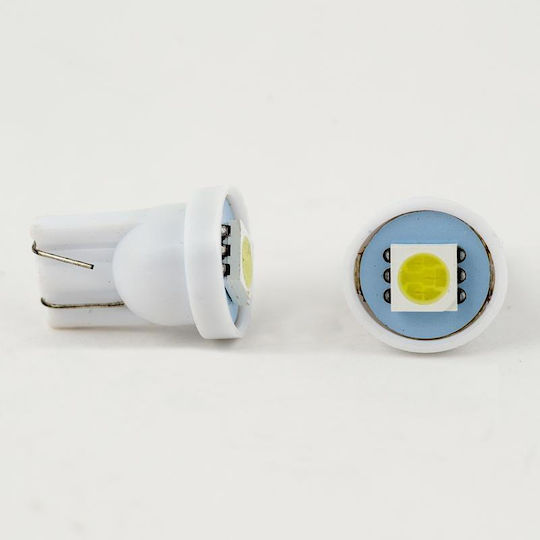 3GSound Lămpi Autoturismului & Motocicletei T10 LED Alb rece 12V 1buc