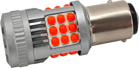 Lampa Auto P21/5W Canbus LED Roșie 12-24V