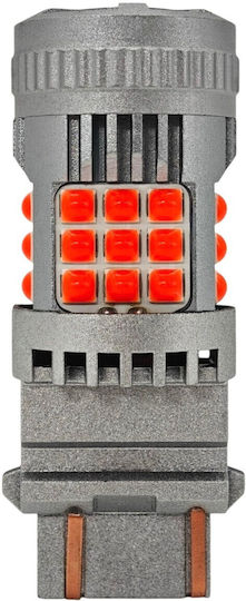 Lamps Car P27/7W Canbus LED Red 12-24V 2pcs