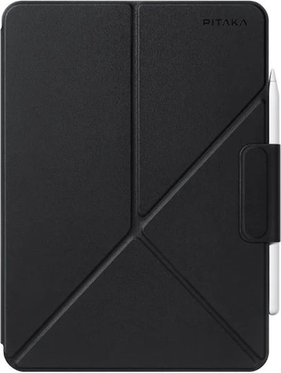Калъф Pitaka Ipad Pro 13 2024 Magez Folio 2 Черно Сиво