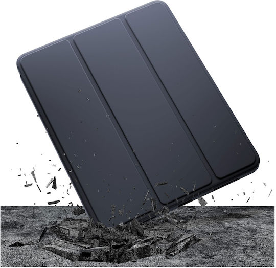 3MK Flip Cover Ανθεκτική Μαύρη (Samsung Galaxy Tab S10 FE+)