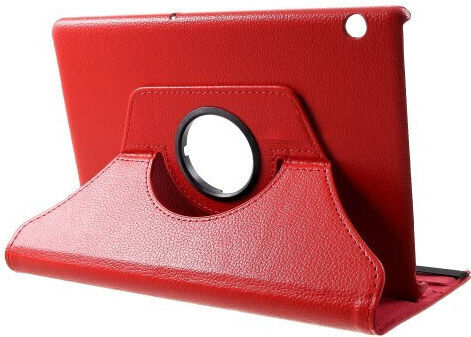 Rotating Flip Cover Περιστρεφόμενη Κόκκινη (MediaPad T5 10)