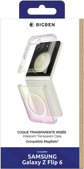 Bigben Schutzhülle Samsung Galaxy Z Flip 6 Magsafe Transparent