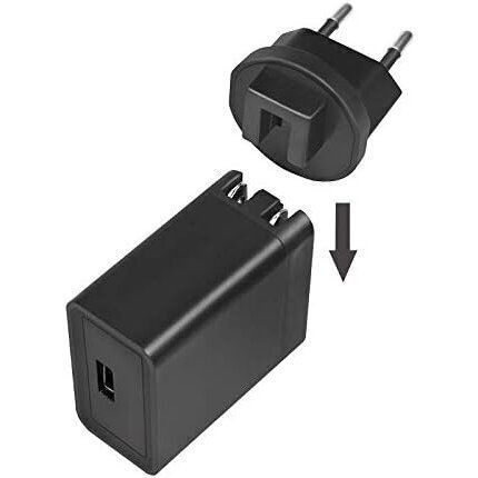 LogiLink Kabeloser Handyladegerät mit USB-A Ausgangsanschluss 18W Schnellaufladung 3.0 Schwarz