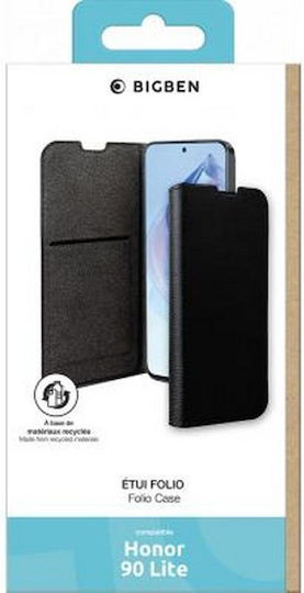 Bigben Connected Folio Case Honor 90 Lite Folio Wallet Black