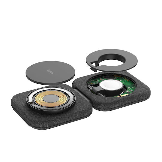 Belkin Kabelloses Ladegerät Qi2 15W Schwarzs (Boost Pro)
