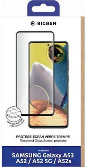 Protector de Ecran Tempered Glass Bigben Connected pentru Samsung Galaxy A53 / A52 A52 5G A52s Transparent