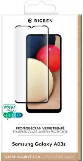 Bigben Свързано Закалено Стъкло Протектор за Телефон Samsung Galaxy A03s 2.5D Против Надраскване Прозрачно