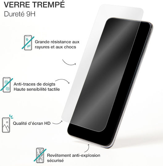 Bigben Connected Tempered Glass Film Iphone 12/12 Pro Transparent