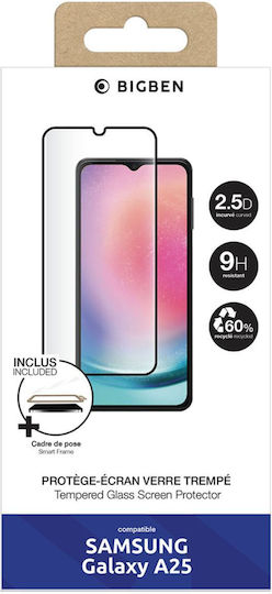 Bigben Connected Tempered Glass Film 9h Galaxy A25 Transparent