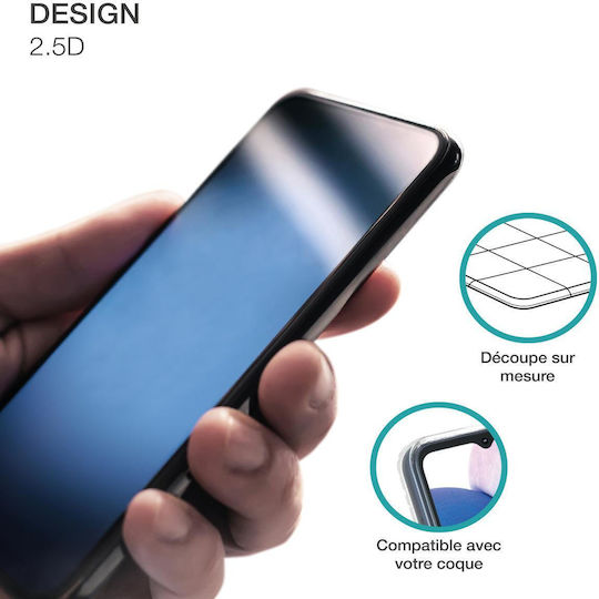 Bigben Verbundenes Gehärtetes Glas Schutzfolie 9h Honor 90 Smart 2.5d Transparent