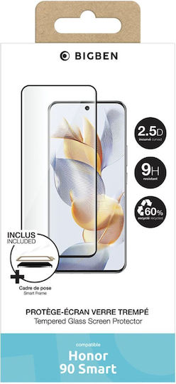 Bigben Verbundenes Gehärtetes Glas Schutzfolie 9h Honor 90 Smart 2.5d Transparent