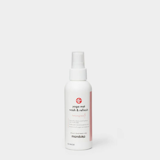 Manduka Curățător Pentru Saltea De Gimnastică 237ml Curățător Și Antiseptic Pentru Saltea Lemongrass 237ml