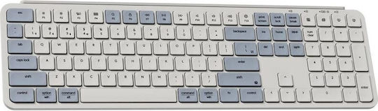 B6 Pro B6P-K11 Wireless Bluetooth Keyboard Only English US Retro Blue