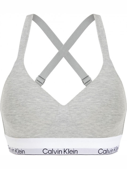 Women's Push Up Sports Bra Grey