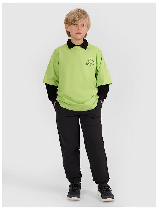 Kinder Trainingshose Schwarz 1Stück
