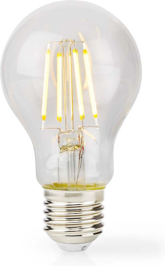 Nedis Bec LED E27 Formă A60 Economie de Energie 12W Stil Retro Transparent