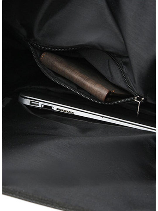 Amber Αδιάβροχη Τσάντα Πλάτης για Laptop 15.6" σε Μαύρο χρώμα VIDAM2045BLACK1