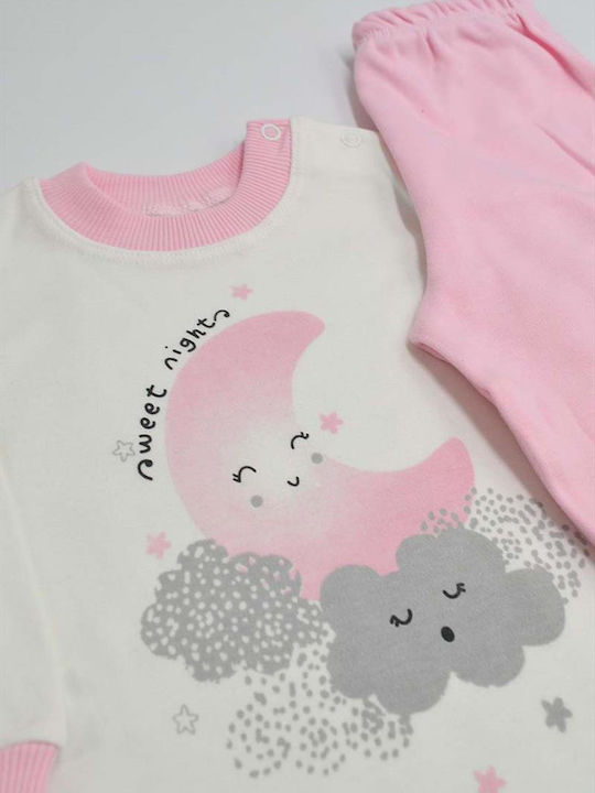 Extan Bebe Kids' Pajamas Pink
