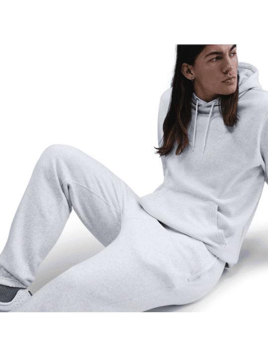 Club Sweatpants with Elastic Light Gray