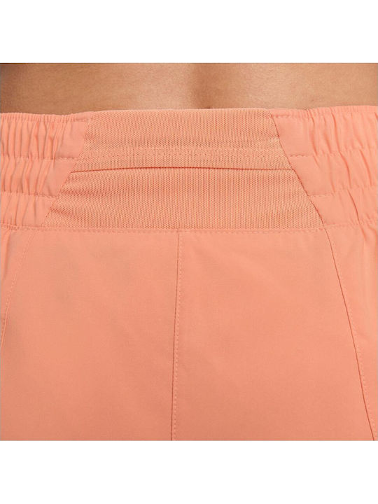 One Women's Sporty Shorts Dri-Fit Orange