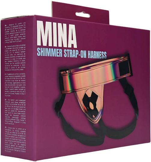 Mina Shimmer Strap-on Harness