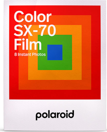 Polaroid Asa 160 Фото Филм 8 Пакета Sx-70 Instant Камера Бял