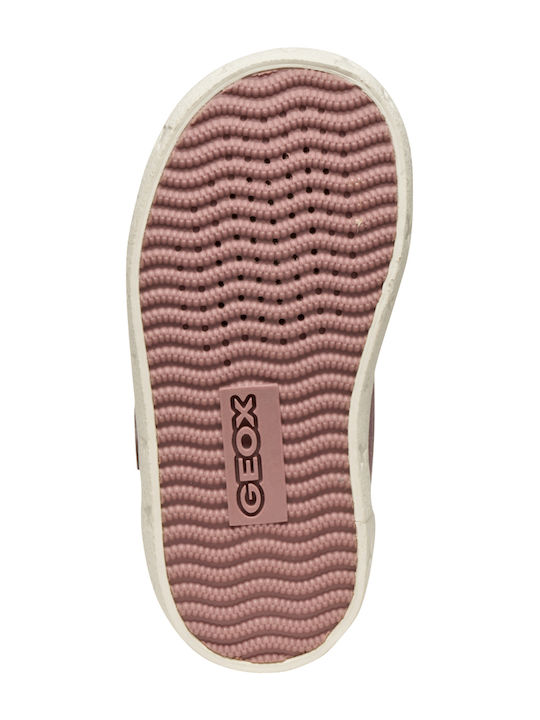 B Gisli Anatomical Kids Boots with Velcro Pink