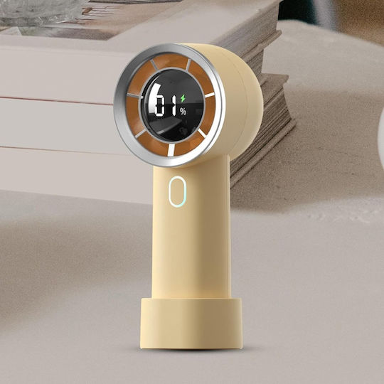 Portable Fan Hx130 Usb-c Compact Lightweight Set Sticker Yellow