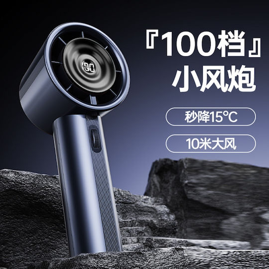 Portable Fan Ct-111 Ct-111 Usb-c 2a 5000mah Compact Lightweight Set Sticker White