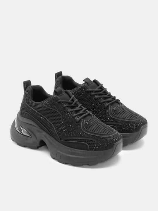 Γυναικεία Chunky Sneakers Μαύρο