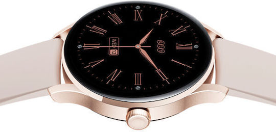 QCY Elite S11 Smartwatch with Heart Rate Monitor (Gray - Small)