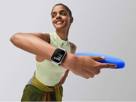 Xiaomi Redmi Watch 5 Active 49mm Waterproof with Heart Rate Monitor (Matte Silver)