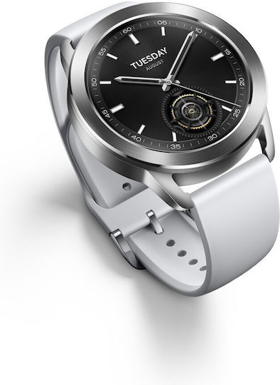 Xiaomi Watch S3 Aluminium 47mm Waterproof with Heart Rate Monitor (Silver)