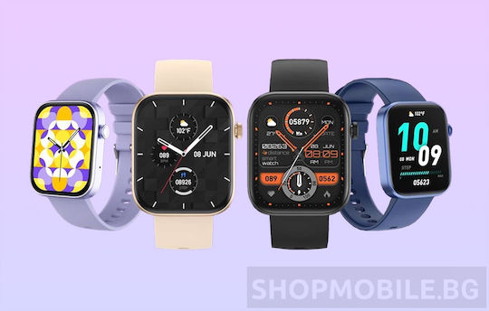 Colmi P71 45mm Smartwatch mit Pulsmesser (Gold)