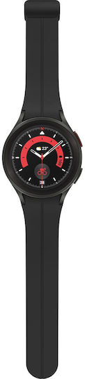 Samsung Galaxy Watch5 Pro LTE Titanium 45mm Waterproof with Heart Rate Monitor (Black)