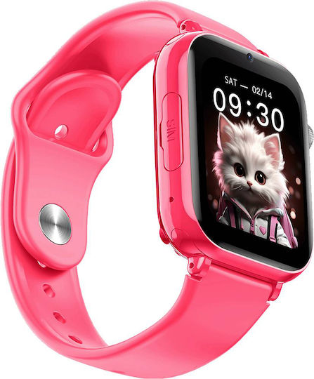 MaxCom 43mm Smartwatch με SIM (Ροζ)