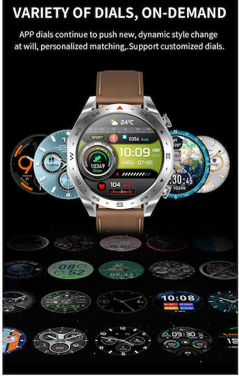 Microwear K95 Smartwatch (Steel Silver)