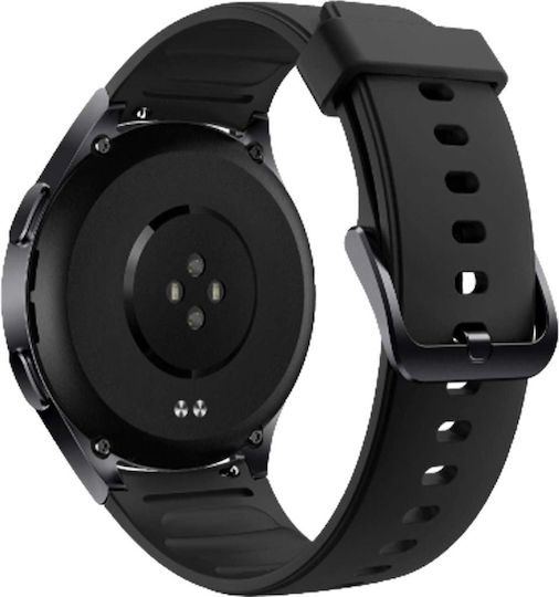 Egoboo GemCraft Aluminium Smartwatch με Παλμογράφο (Μαύρο)