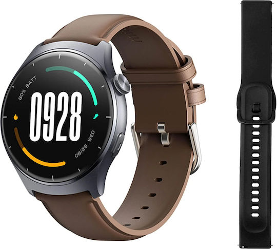 Mibro Lite 3 45mm Smartwatch with Heart Rate Monitor (Gray)