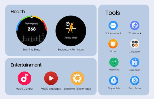 Mibro Lite 3 45mm Smartwatch with Heart Rate Monitor (Gray)