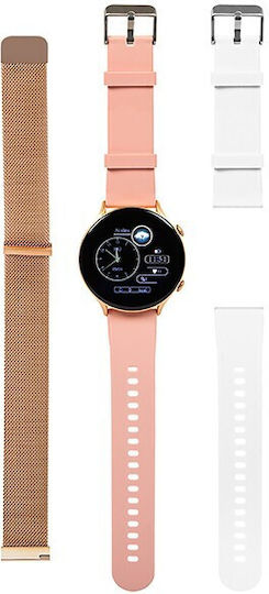Blow X19 47mm Smartwatch with Heart Rate Monitor (Pink)