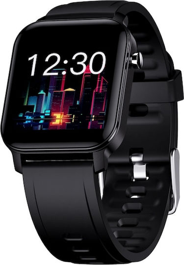 Kospet M2 Aluminium Smartwatch με Παλμογράφο (Μαύρο)