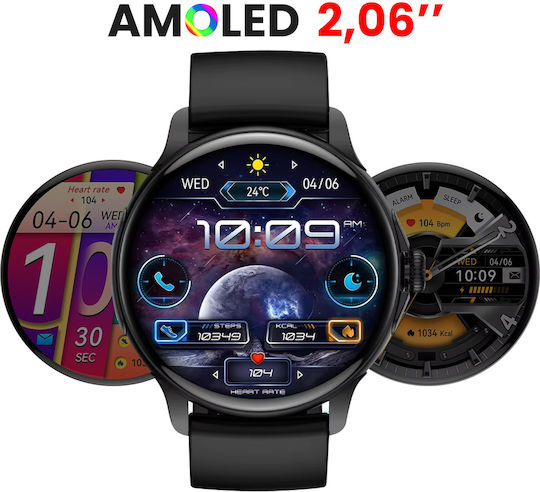 XO J11 Smartwatch Black Large