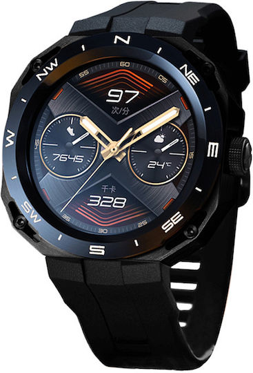 Borofone BD4 Smartwatch με Παλμογράφο (Μαύρο)