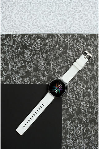 Canyon Badian 45mm Smartwatch με Παλμογράφο (Λευκό)