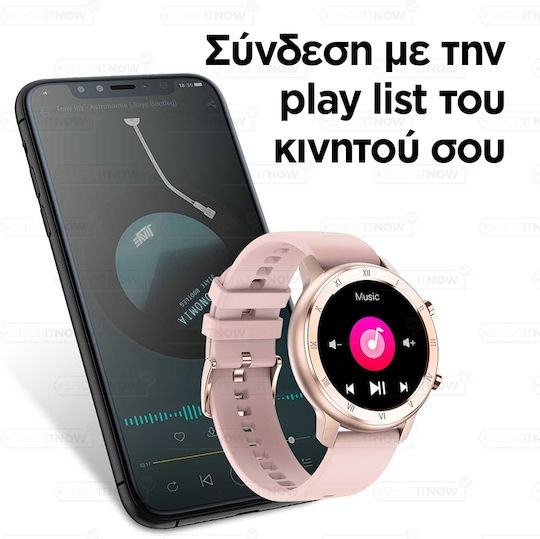 NO.1 DT89 Smartwatch mit Pulsmesser (Schwarz)