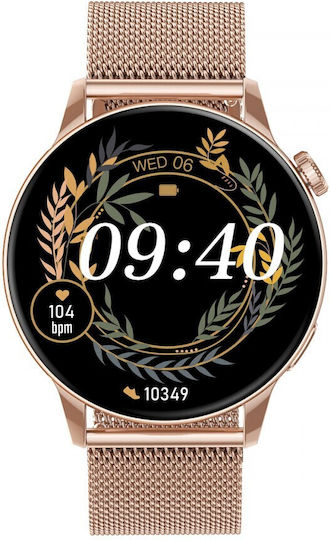 MaxCom FW58 Vanad Pro 46mm Smartwatch (Rose Gold)
